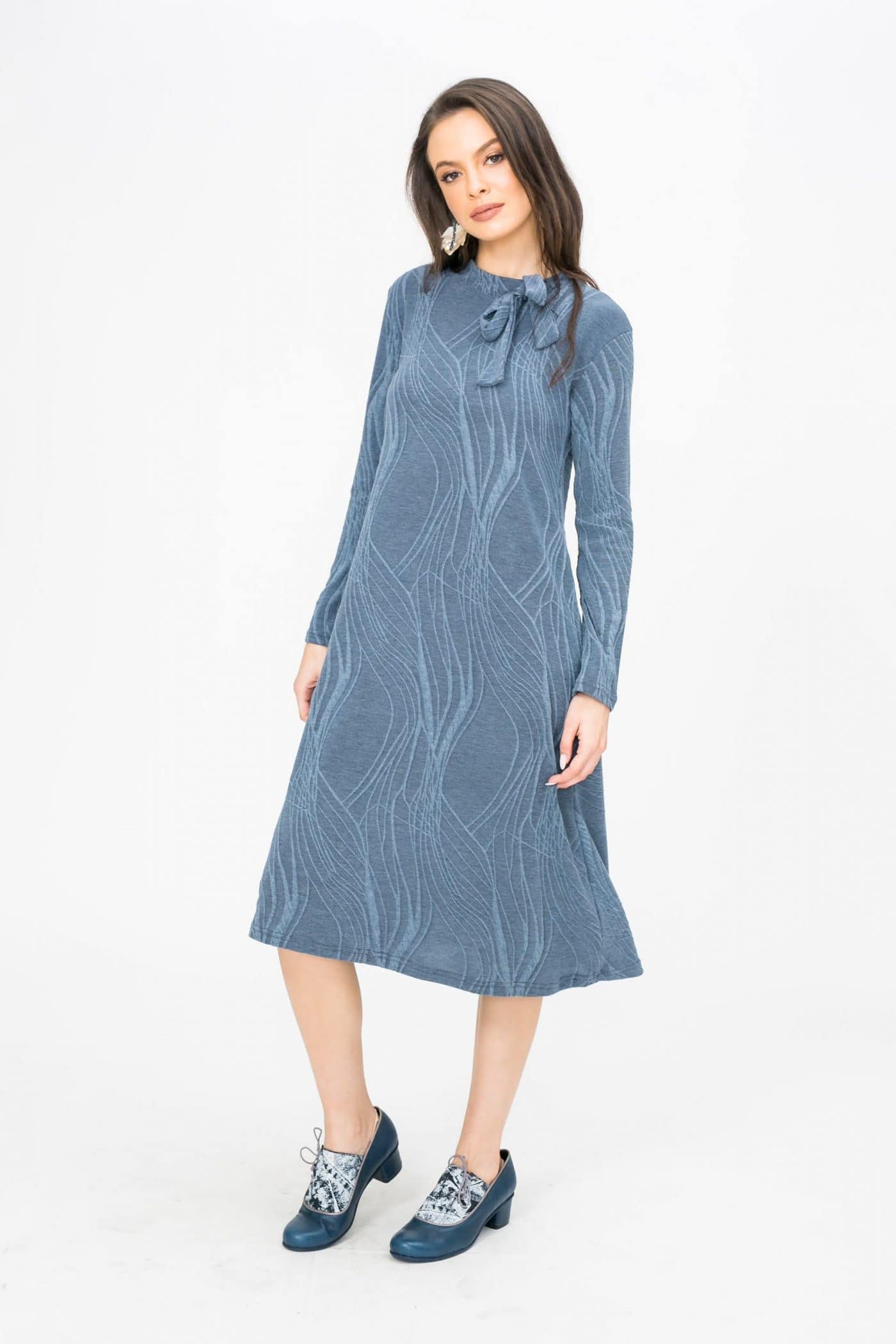 "Liat" Dress - Blue